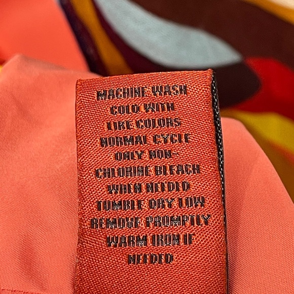 MISSONI X Target Bright Pattern Jacket Trench Coat Style Colorful Design - Picture 7 of 10